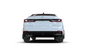 Toyota Camry Mud Flaps - Rally Armor - UR Black with White Logo - Black - `25-`26